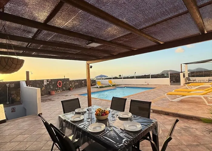 Villa Casa La Hoya Salinas De Janubio Con Piscina Privada *